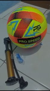 FOOTBALL PRO SPEED BOLA FUTSAL KULIT PU EMBOS SIZE 4 EMPUK