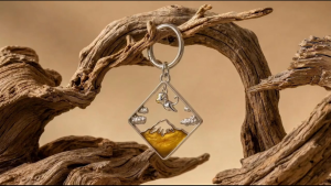 2027 Monkey ~ Soaring Prosperity Keychain【Way Fengshui Lifestyle】