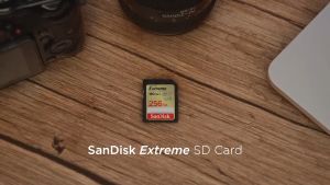 SANDISK SD card ของแท้ Extreme 256GB/128GB (180/130MB/s R/W)UHS-IU3V30C104K เมมกล้อง การ์ด กล้อง digital camera Memory Card เมมโมรี่การ์ด SDcard