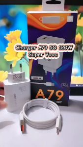 Charger HP OPP A79 5G 120W Super VOOC Quick Charge 3.0 Support Fast Charging