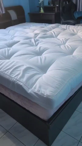 NT Luxury Topper Microgel ขนาด 5 ฟุต ขอบสูง 3 นิ้ว รุ่น First Class ท็อปเปอร์โรงแรม นุ่มนอนสบาย