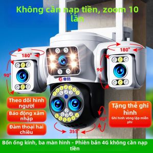 difang | Camera Giám Sát Không Dây 360 Độ cho Nhà & Ngoài Trời HD Quan Sát Đêm