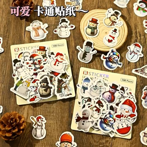 100pcs Cute Cat & Dog Stickers - Series Realistic Animal Decor for Water BottlesLaptopsPhones ect