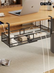 evesigar | Adjustable No-Drilling Cable Organizer Under Table