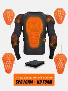NANEND | Ski Protection Gear Chest & Elbow Sports Protection