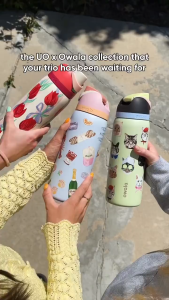 【100% Authentic】Owala x UOxExclusive FreeSip Water Bottle 24oz/32oz Leak-Proof with Built-in StrawBPA-Free