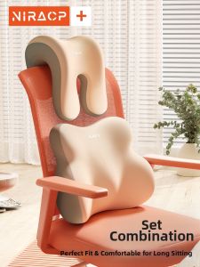NIRA | Lumbar Support Headrest Office Chair Cushion