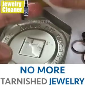 Jewelry Cleaner Non-Toxic Cleaner Anti-Tarnish for Diamonds Watch Rings Antique Silver Gold