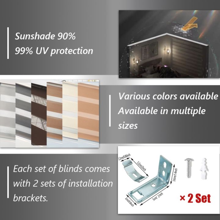 180cm/170cm/160cm/150cm/140cm/120cm/90cm%20Curtain%20Blinds%20for%20Windows%20Korean%20Blinds%20Venetians%20Duo%20Roller%20Blinds%20COD%20-%20Image%207