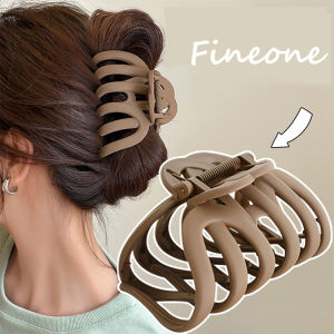 กิ๊บติดผมรูปปูสำหรับผู้หญิงเครื่องประดับผมหนากิ๊ปหนีบผมใหญ่สไตล์เกาหลีแฟชั่น ทำจากพลาสติก