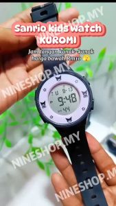 Electronic Watch Kuromi LED Watch Student School Sports Waterproof Electronic Watch Childrens Day Gifts