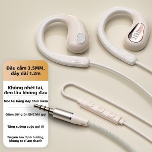 HANG | Tai Nghe Chơi Game Mở Tai Có Dây cho iPhone 17Pro Max 16 Pro