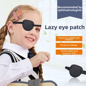 CHANGSHIXIONGDI | Adjustable Uncovered Eye Black 3D Eyeshade