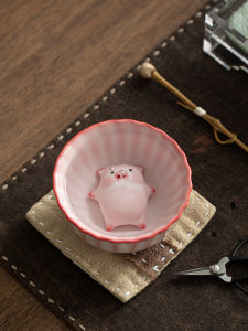 Cốc Trà Gốm Sứ Chủ Nhân Bằng Mỡ Lợn Đông Lạnh Cốc Trà Gốm Sứ Riêng Tư Bộ Trà Gốm Sứ Yuzhou Bộ Trà Gốm Sứ Thủ Công