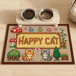 Waterproof Spill-proof Anti-slip Pet Feeding Mat