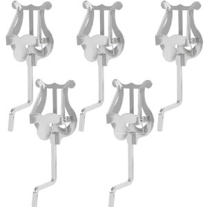 IRIN | French Horn Marching Lyre Sheet Music Stand–Portable Clip-on Music Holder for Band Parade Performance Ideal for French Horn
