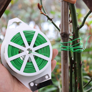 20/50/100M Gardening Wire Tie Climbing Vine Fixed Rope Flower Plant Support Bundling Wire