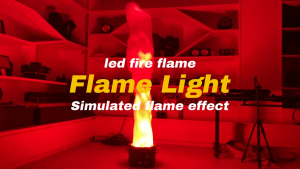 30CM/50CM 3D Fake Flame Lamp Electric For Stage Campfire Party Festival Decorations Silk Led Fake Fire Light Flame Light Effect