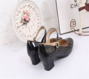 Sunshine Brand Womens Silver Square Dance Shoes Low Chunky Heel Dancing Sports Shoes Greyish White Color Rubber Sole Fitness