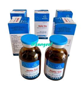 Vemedim Genta Tylosin 20ml - Viêm phổi tiêu chảy