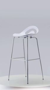 SG Phoenix Cocktail High Bar Stool with bag holder Modern and Elegant Minimalist Design for Patio Balcony Bar Counter Kitchen Dining area 5 colours by Thehomeshoppe