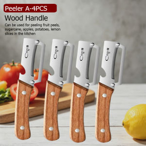 Stainless Steel Kitchen Peeler Multifunction Bottle Opener Fruit Knife for Slicing Potatoes Tomatoes Sugarcane Vegetable Peeler