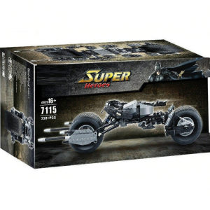 Batman Motorcycle Construction Blocks