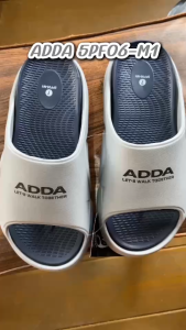 ใหม่! รองเท้าแตะ ADDA Pillow Foam รุ่น 5PF06-M1 สำหรับผู้ชาย นุ่ม เบา ใส่สบาย ด้วยพื้น 2 ชั้น ไซส์ 7-10