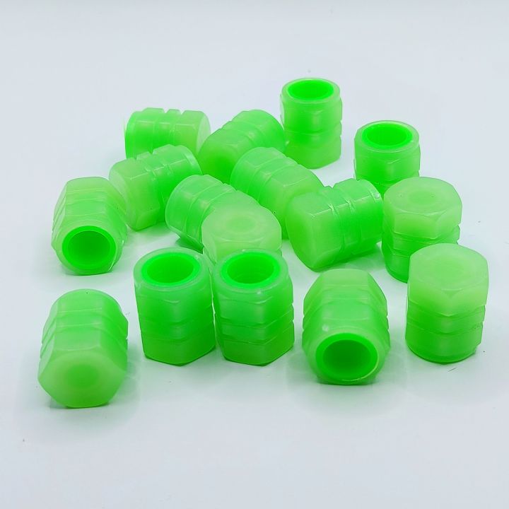 TIRE VALVE CAP STEM CAP PITO CAP(GLOW IN THE DARK)TIRE TUBE VALVE CAP