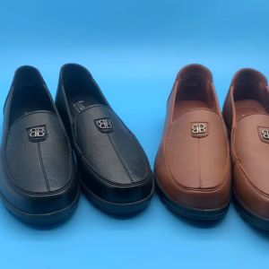 BFB รองเท้าส้นแบนสตรีหนังคุณภาพสูง รองเท้าแฟชั่น รองเท้าโลฟเฟอร์หญิง รองเท้าหัวโต - ราคาที่สุดสำหรับบริการเพื่อนๆ