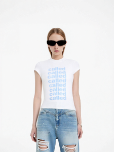 CALLED BACK | Versatile & Casual Women T-Shirts Letter Print