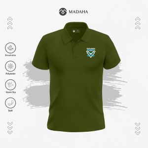 Madaha Polo shirt Dry Fit Kaos Kerah Jersey Olahraga Taekwondo Bushido Figther