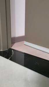 ช่องบานประตู คิ้วกั้น กันฝุ่น, กันแมลง, กันแอร์ออก ประสบการณ์คิ้วขอบประตู ที่สอด 3 ฝ่าว