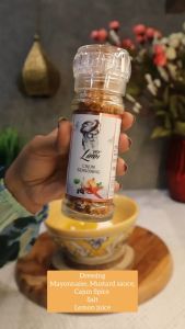 Lunn Cajun Seasoning Grinder 55g – Spicy BBQ Inihaw & Cooking Spice Mix