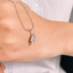 Xuping Liontin Mata Full Motif Es Krim Perak - Silver 0142240182