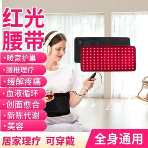 Red Light Belt Electric Heating Infrared Therapy Lamp for Waist And Abdomen Warmth Treatment Home Health Care Equipment