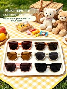 WAMEN | UV Protection Foldable Convenient No-Pressure Childrens Sunglasses