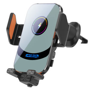 Giá Đỡ Sạc Xe Hơi Không Dây 66W Sạc Nhanh Với Giá Đỡ Điện Thoại Cho iPhone Samsung Xiaomi Giá Đỡ Xe Cảm Ứng Thông Minh