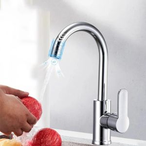 Kitchen Faucet Household Splash-proof Boosting Hot And Cold Faucet Hot And Cold Vegetable Wash Basin Dishwashing Pool Sink