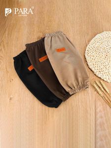 Waterproof Canvas Sleeve Covers for Office and Household Work: Mens Style Protecting Arm Gards for Milk Tea Shop Waiter