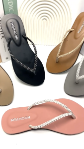 Sandal Wanita Tali Jepit Kekinian Kasual Korea Style Simpel | Sendal Jepit Wanita