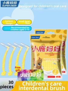 SUPER DEER | L-shaped Orthodontic Interdental Brush