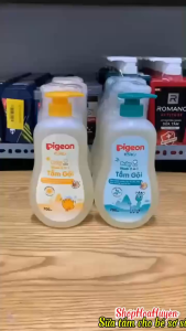 Tắm gội Pigeon Sữa Tắm Gội toàn thân cho bé 2in1 200ml mẫu mới / Sữa Tắm Pigeon