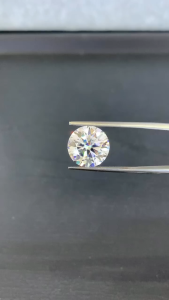 Kim cương Moissanite màu Trắng nước D 58 cut Size 4.0 - 9.0 ly kèm Kiểm Định GRA Mỹ Yuumigems
