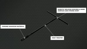 Kunci T 13mm TEKIRO: Desain Ergonomis & Berkualitas Tinggi