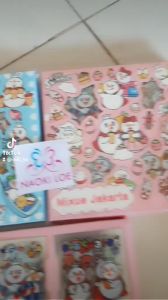 STICKER MIXUE SNOW KING ISI 100pcs