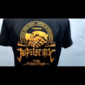 BAJU KAOS DISTRO YAMAHA JUPITER MX SATU SAUDARA