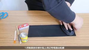 Rubber Soles for Shoes Repair Wear-resistant Sole Protector Sneakers&High Heels Shoe Bottom Grip Anti Slip Outsole Replacement