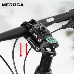 MEROCA Damping Bicycle Stem Aluminum Alloy High Strength with Shock Absorption for 31.8mm Bike Handlebar 28.6mm Fork Caliber
