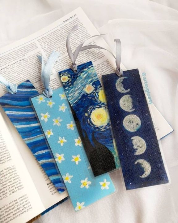 DIY bookmarks (laminated Lazada PH